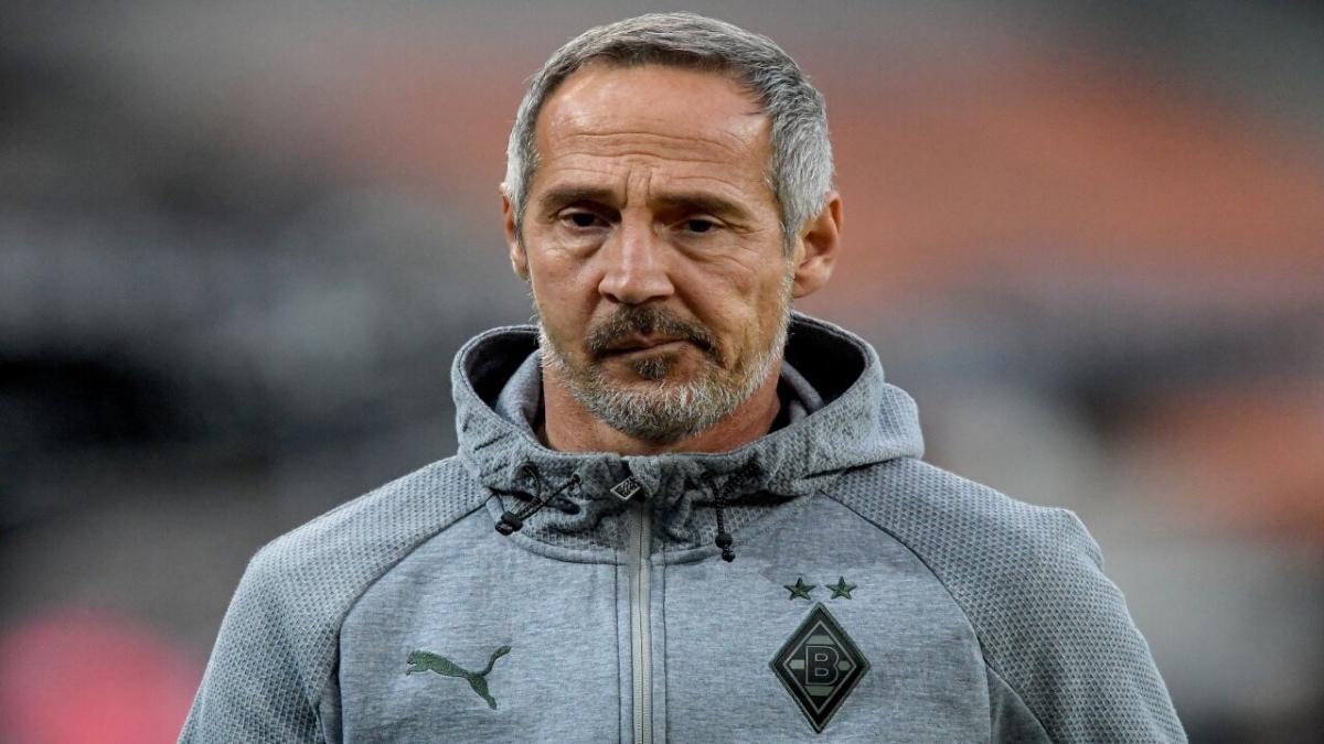 Borussia Monchengladbach coach Adi Hutter